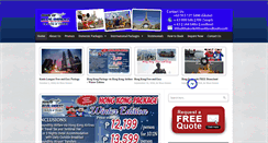 Desktop Screenshot of blueorienttravelandtours.com